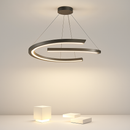 suspension design nordique moderne simple anneau luminaire