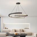 suspension design nordique moderne simple anneau luminaire