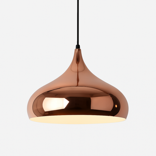 Suspension design rose gold de plusieurs formes - vue 2 sur 8