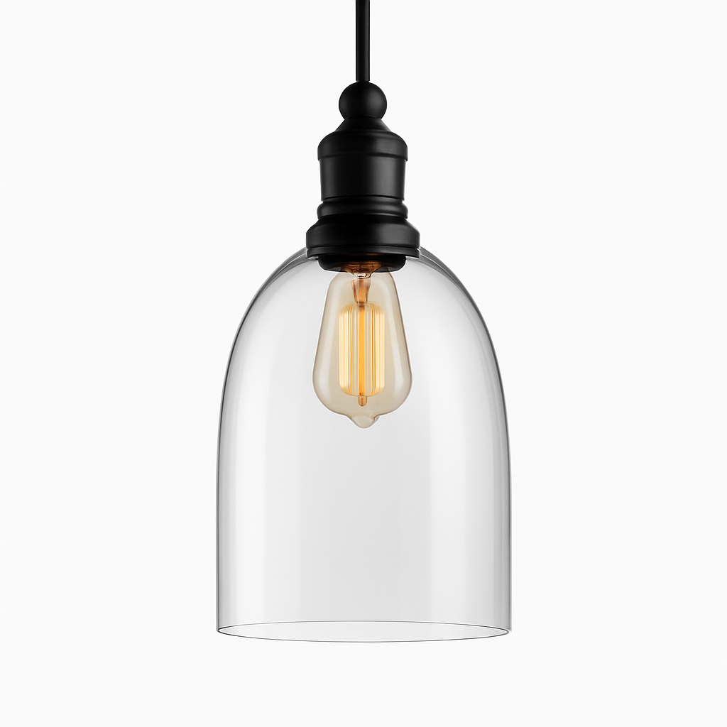 suspension Edison Vintage abat-jour en verre dans rétro Style Loft industriel suspension éclairage Lampara Colgante De Techo