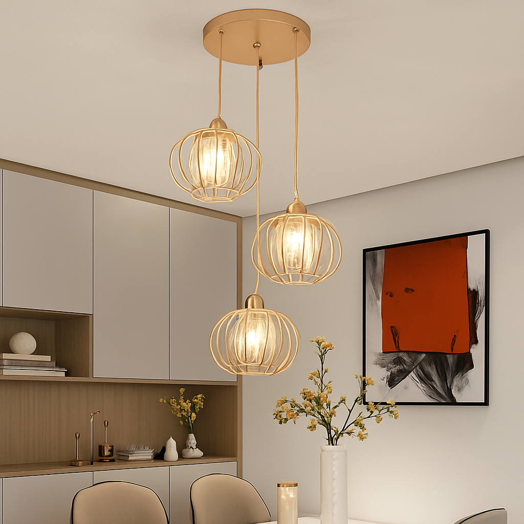 suspension en cristal design pour décoration moderne intérieure - vue 5 sur 18