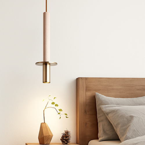 suspension en marbre métal doré pierre naturelle