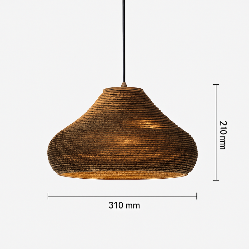 Suspension en papier carton (différentes formes)
