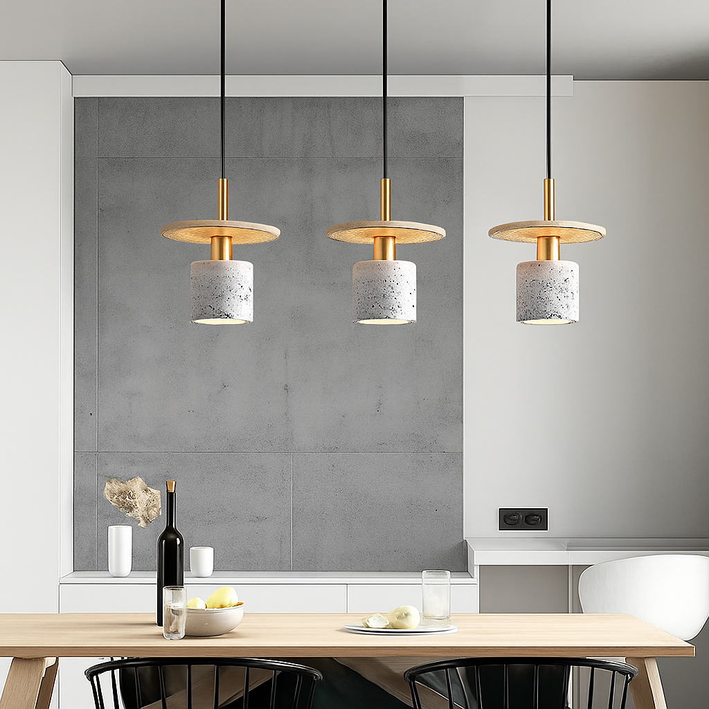 suspension en terrazzo design moderne pour espaces intérieurs élégants - vue 5 sur 12