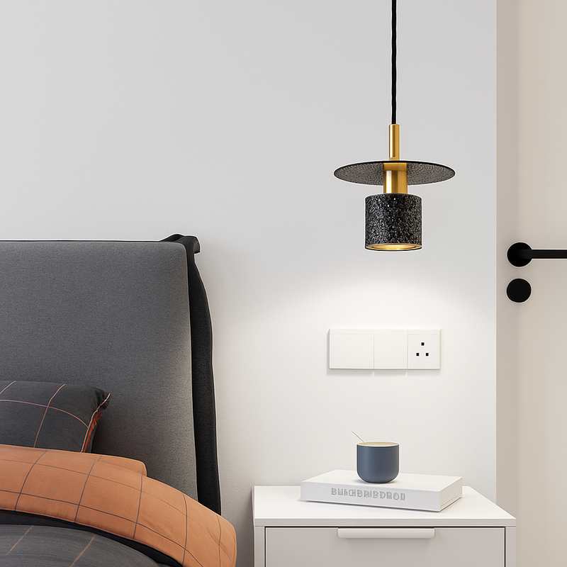 suspension en terrazzo design moderne pour espaces intérieurs élégants