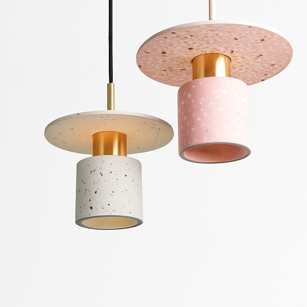 suspension en terrazzo design moderne pour espaces intérieurs élégants - vue 7 sur 12