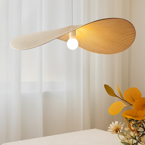 suspension en tissu nordique style chapeau pour décoration intérieure - vue 4 sur 12