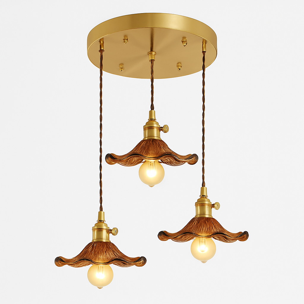 suspension en verre coloré style nordique pour intérieur moderne - vue 5 sur 13