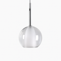 suspension en verre moderne pour un éclairage décoratif intérieur