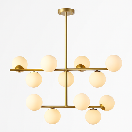 suspension en verre pour décoration moderne et élégante