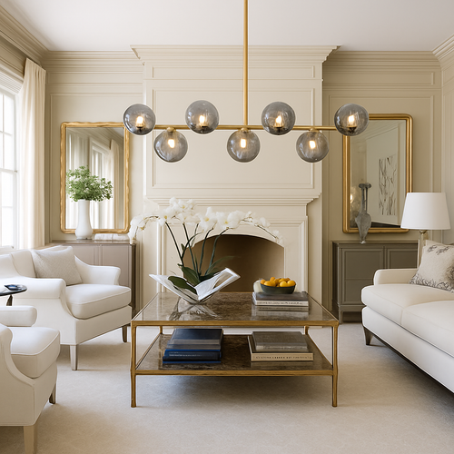 suspension en verre pour décoration moderne et élégante - vue 2 sur 7