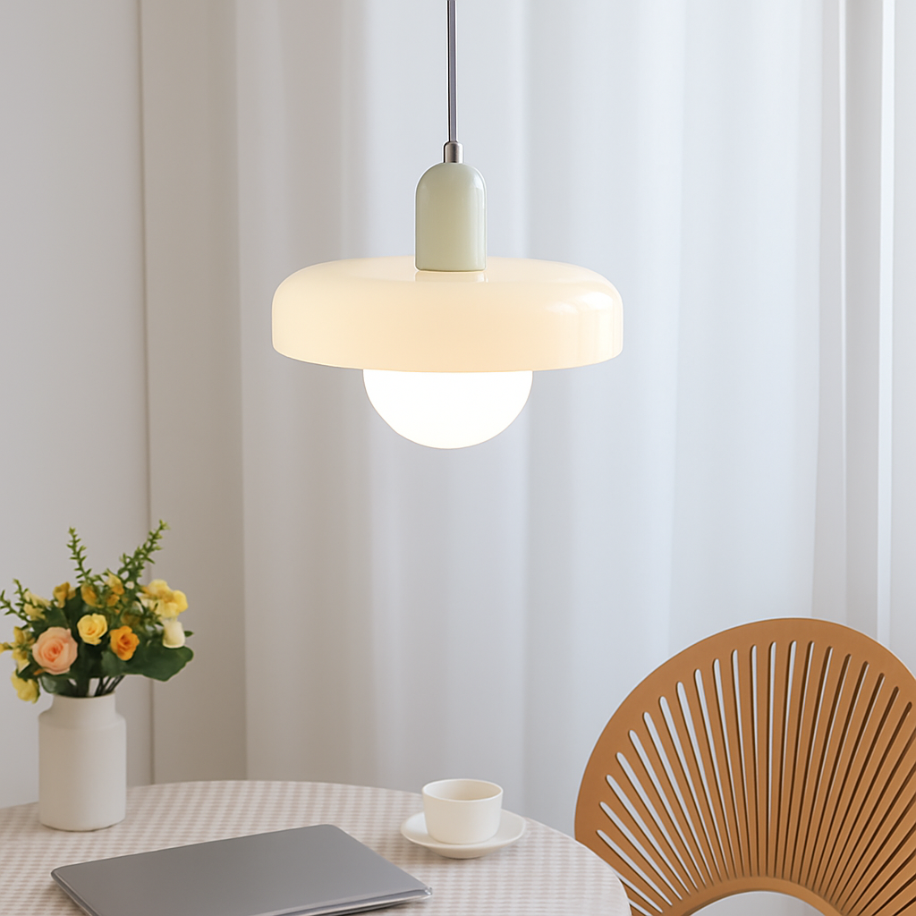 Suspension en vitrail pour restaurant salon cuisine lustre suspendu applique plafonnier couloir entrée allée G9 - vue 7 sur 18