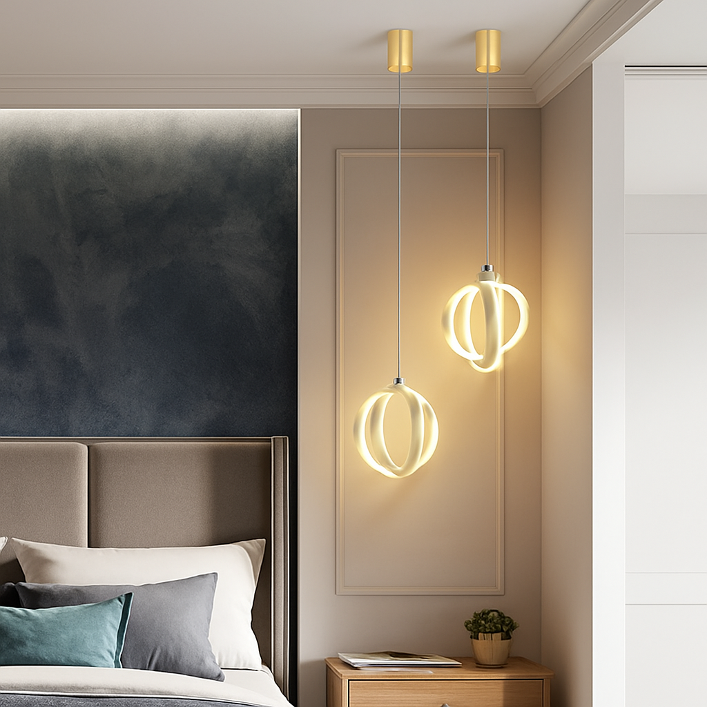Suspension LED au design moderne et créatif - vue 6 sur 14