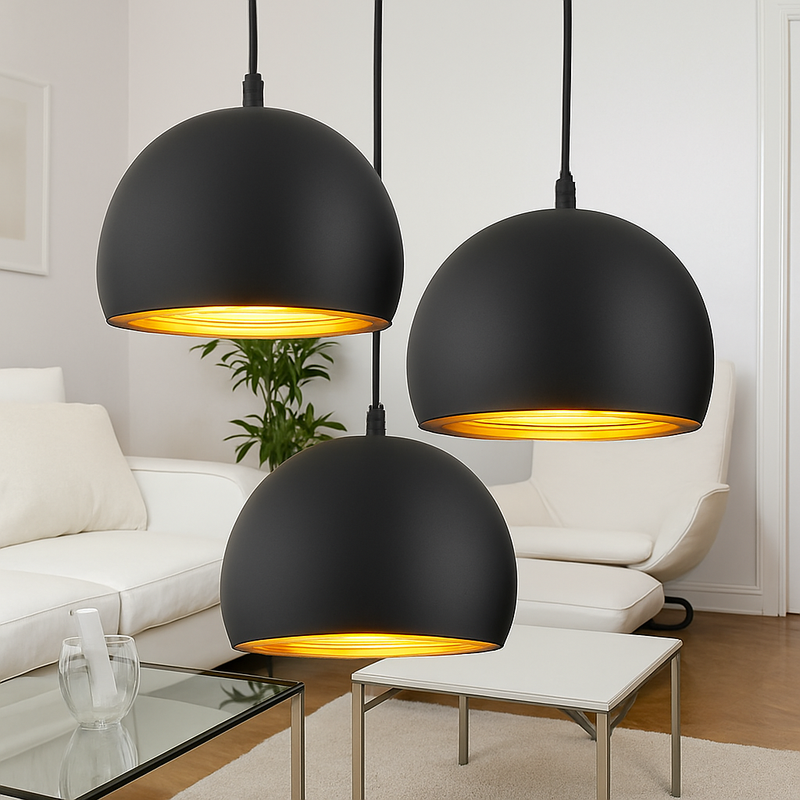 Suspension LED boule moderne colorée