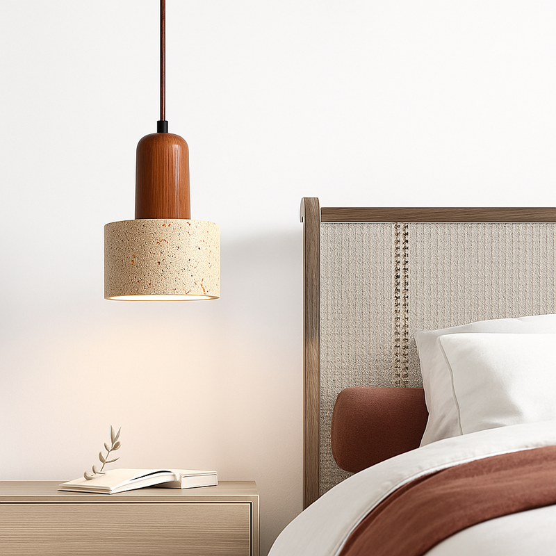 suspension led créative sandyha concepteur rétro petite pierre