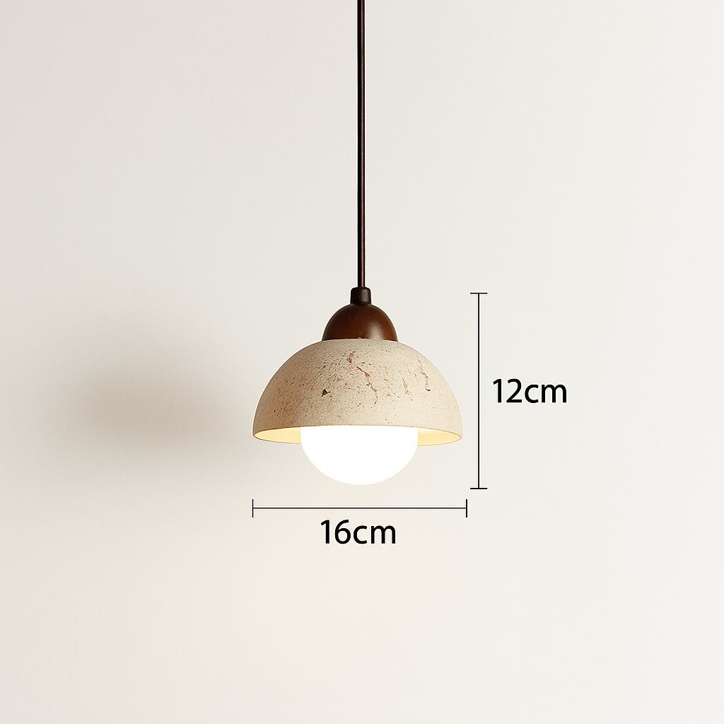 suspension led créative sandyha concepteur rétro petite pierre - vue 7 sur 15