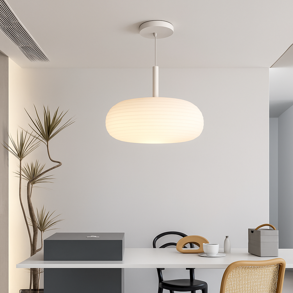 suspension LED design minimaliste moderne respectueuse de l'environnement - vue 6 sur 12