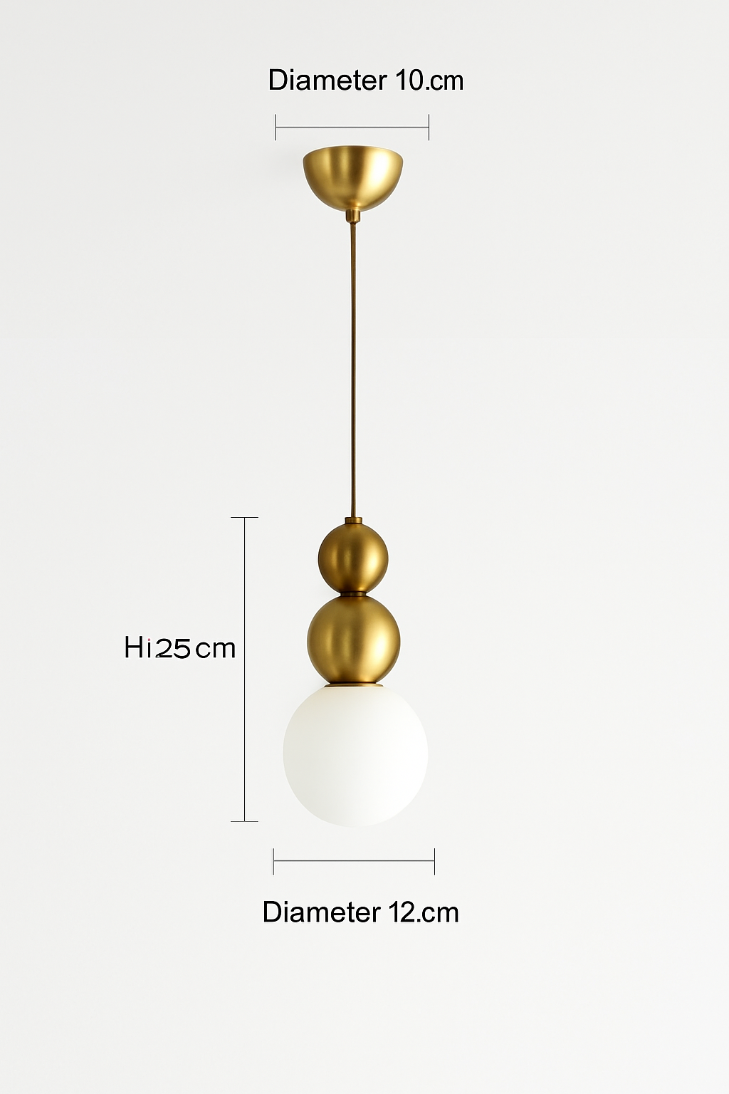 suspension LED design nordique minimaliste forme macaron