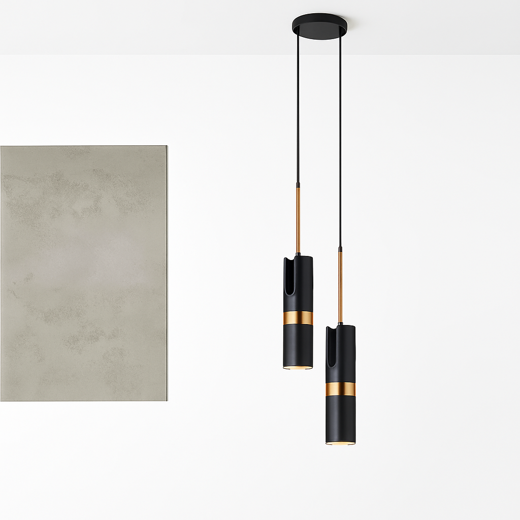 suspension LED design nordique rotatif plafonnier monté en surface réglable - vue 3 sur 10