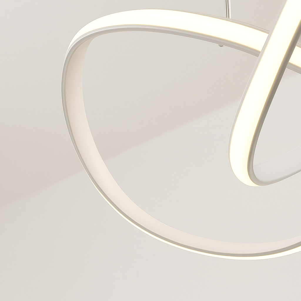suspension LED en aluminium design moderne décoratif nouvelle collection - vue 5 sur 9
