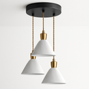 Suspension LED en céramique de plusieurs formes design