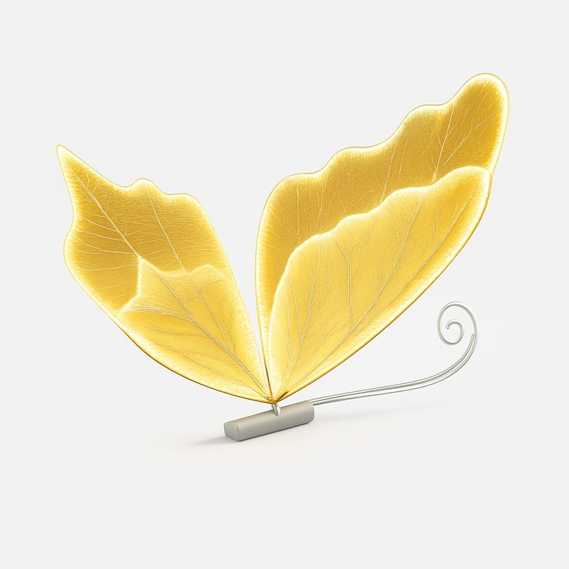 Suspension à led en forme de papillon pour décorations festives et romantiques