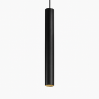 Suspension LED en tube cylindre