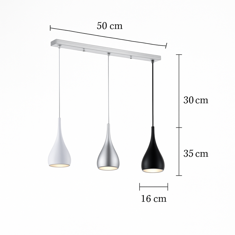 Suspension LED moderne Hand