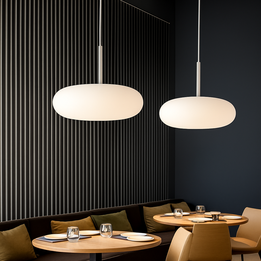 suspension led moderne pour éclairage intérieur décoratif - vue 5 sur 9