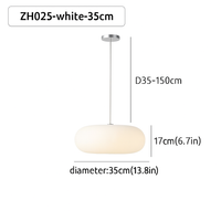 suspension led moderne pour éclairage intérieur décoratif