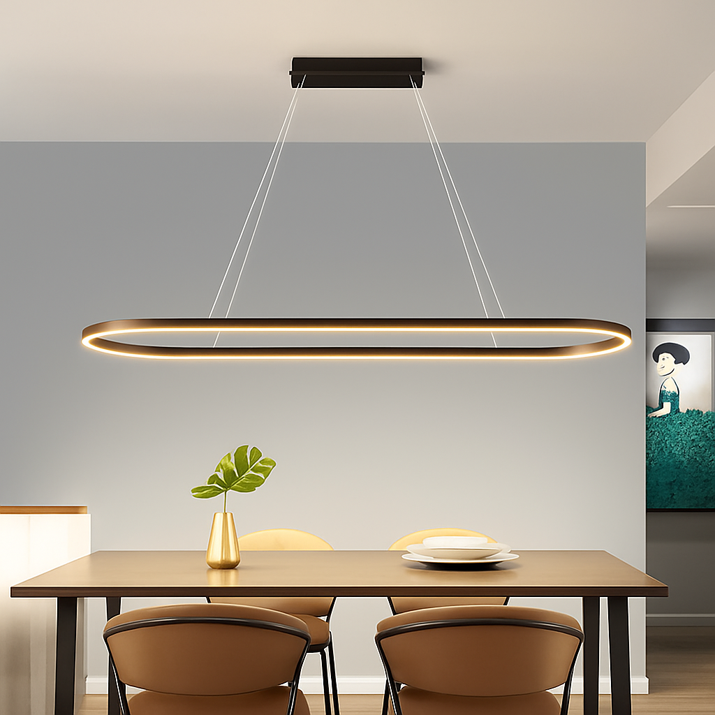 suspension à led moderne pour décoration intérieure élégante - vue 3 sur 19