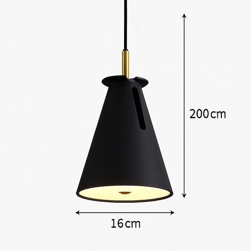 suspension led moderne pour décoration intérieure élégante - vue 8 sur 12