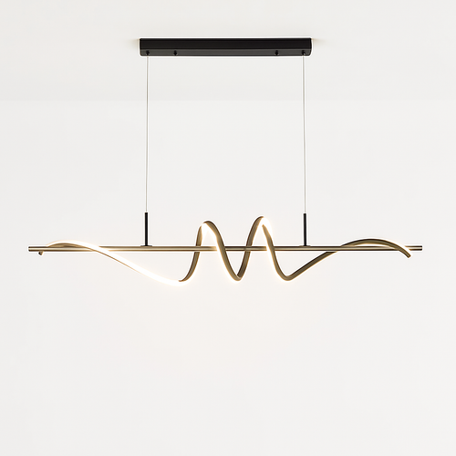 suspension à led moderne pour décoration intérieure élégante