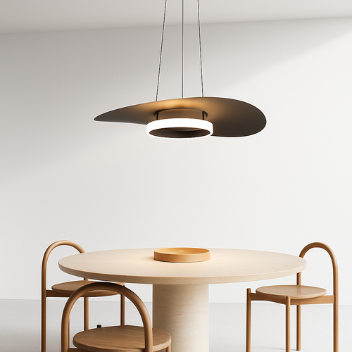 suspension led nordique design pour décoration intérieure moderne - vue 2 sur 10