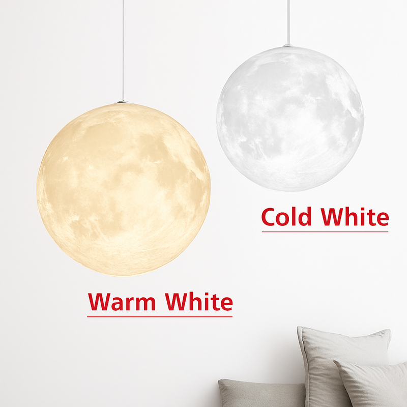 suspension led pleine lune luminaire suspendu pour bar