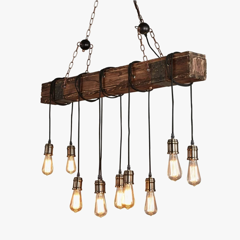 Suspension LED Vintage de pays