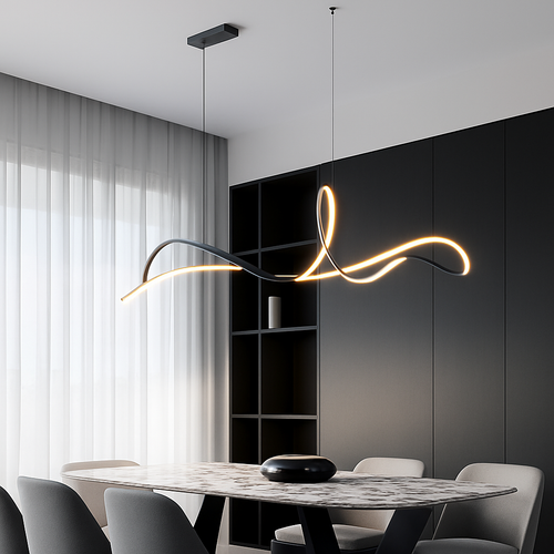 suspension linéaire design pour intérieur moderne et épuré - vue 6 sur 6