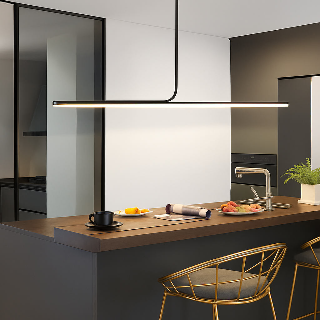 suspension long pour bar minimaliste moderne - vue 6 sur 10