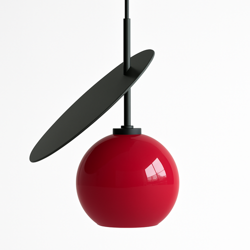 suspension lumineuse cerise originale pour décoration intérieure - vue 12 sur 12