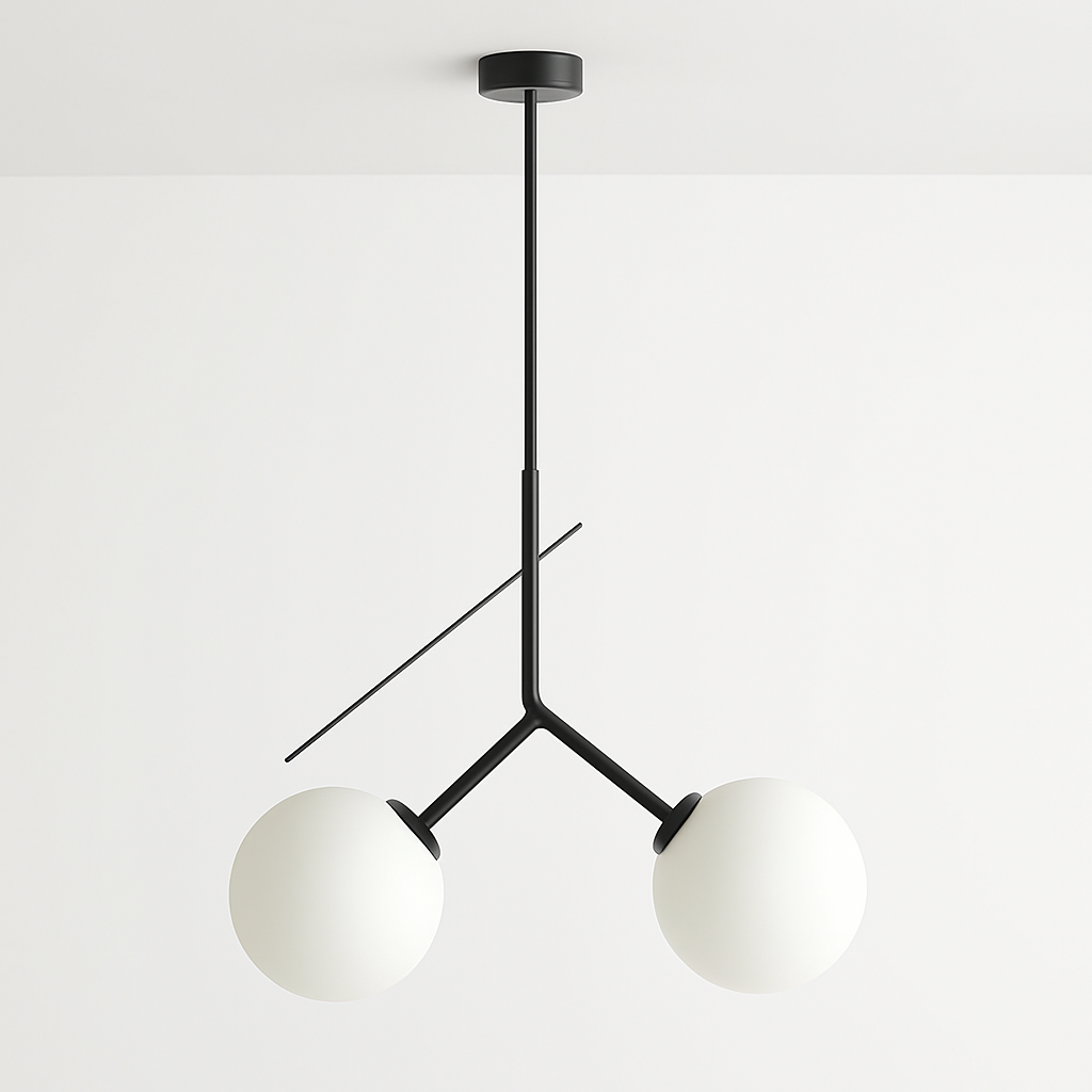 suspension lumineuse cerise originale pour décoration intérieure - vue 10 sur 12