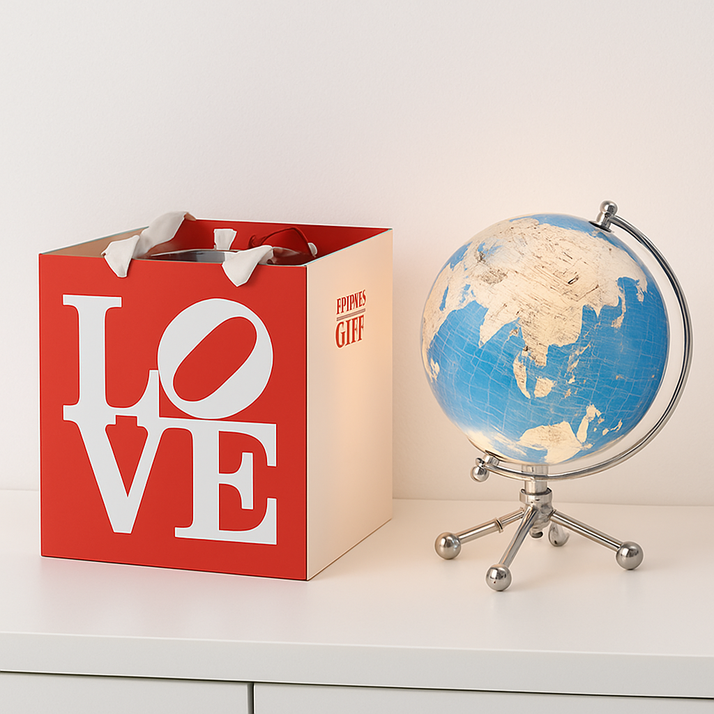 suspension lumineuse globe 3d haut de gamme cadeau enseignant - vue 11 sur 13