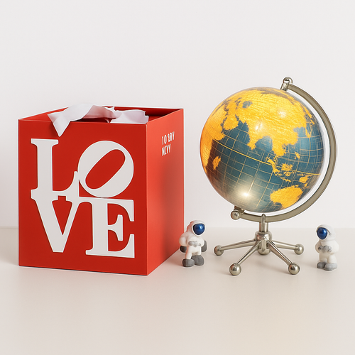 suspension lumineuse globe 3d haut de gamme cadeau enseignant - vue 14 sur 13