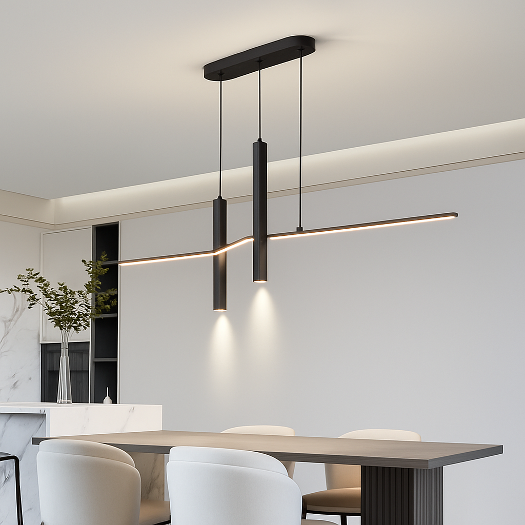 suspension minimaliste moderne pour bar et cuisine - vue 3 sur 12