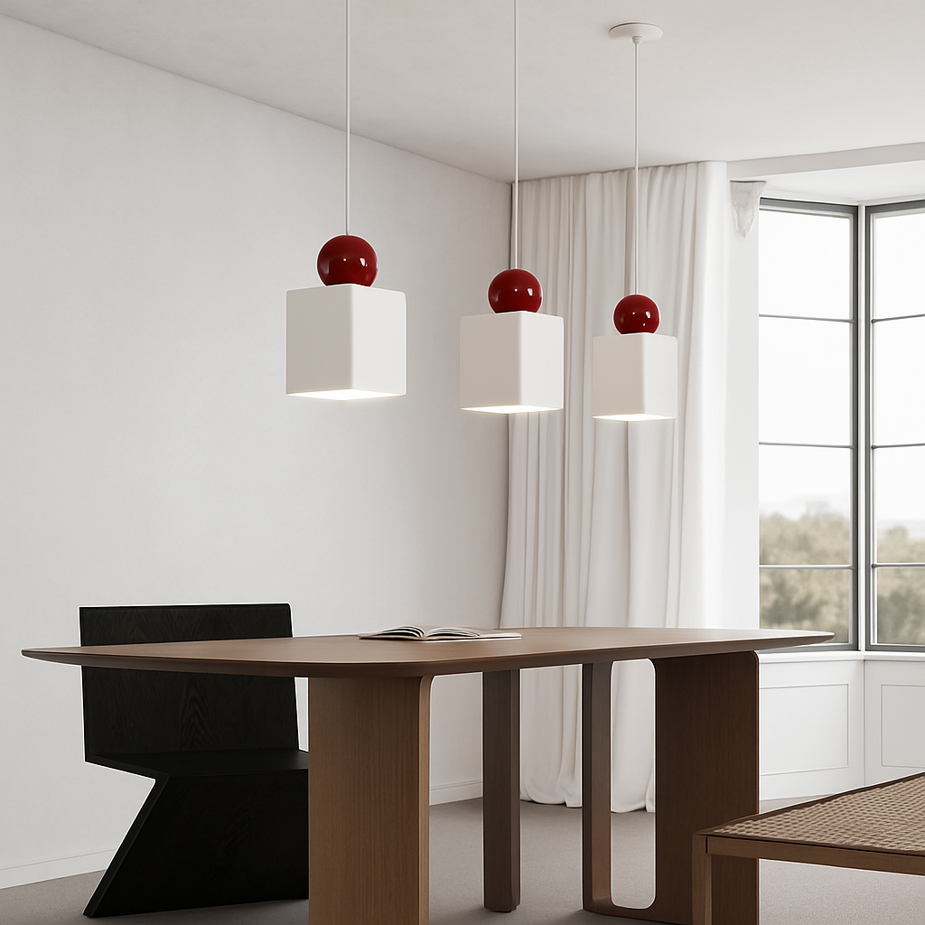 suspension moderne à câble long pour décoration intérieure - vue 4 sur 15