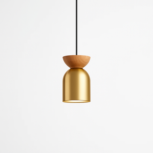 suspension moderne en cuivre pour décoration créative et personnalisée