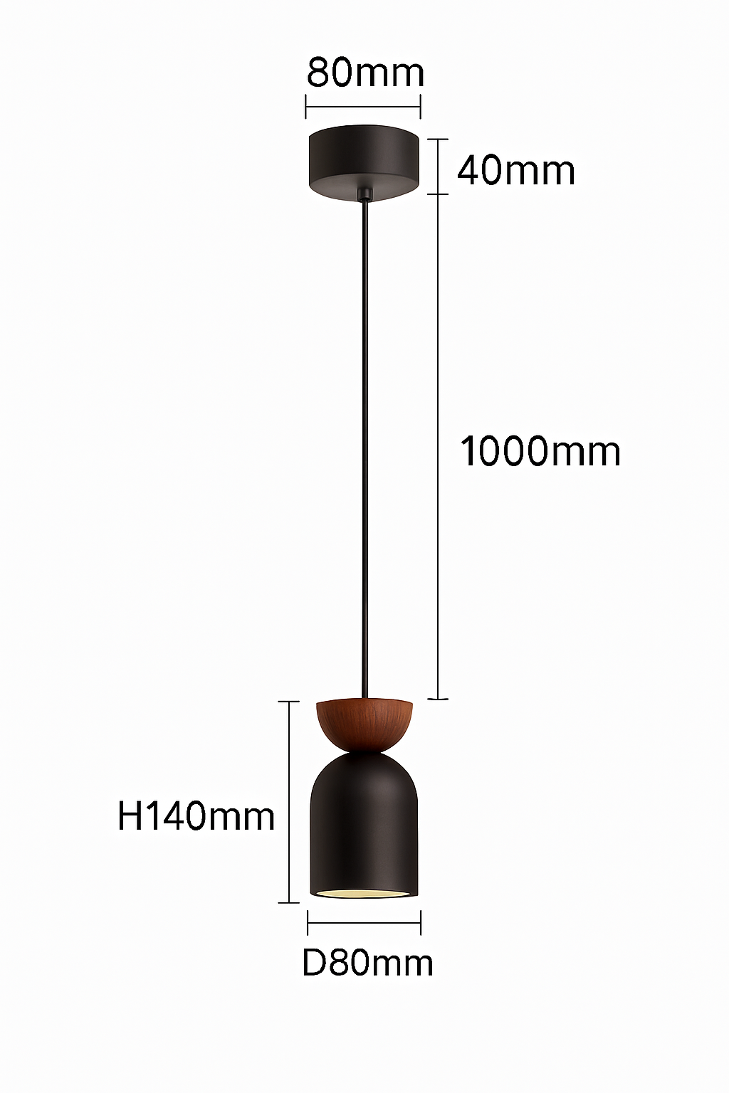 suspension moderne en cuivre pour décoration créative et personnalisée - vue 7 sur 7