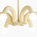 suspension moderne en métal style art déco