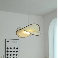 suspension moderne en tissu pour intérieur élégant et chaleureux