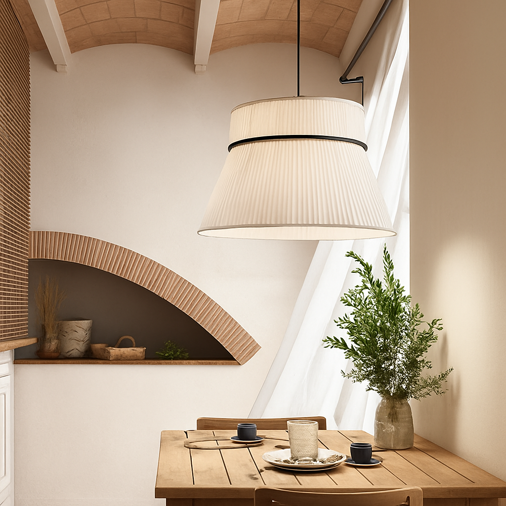 suspension moderne en tissu pour restaurant et café - vue 6 sur 15