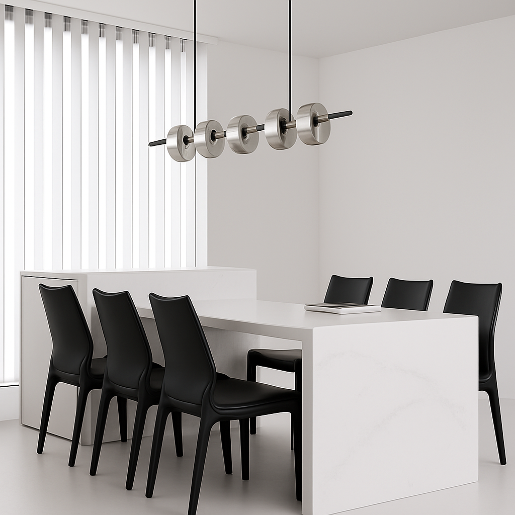 suspension moderne en verre pour décoration intérieure élégante - vue 6 sur 12